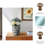 Gaiah 12" Small Glass Mushroom