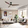 Antinisha 60" Solid Wood 3-Blade Propeller LED Ceiling Fan with Light Kit and Remote Control