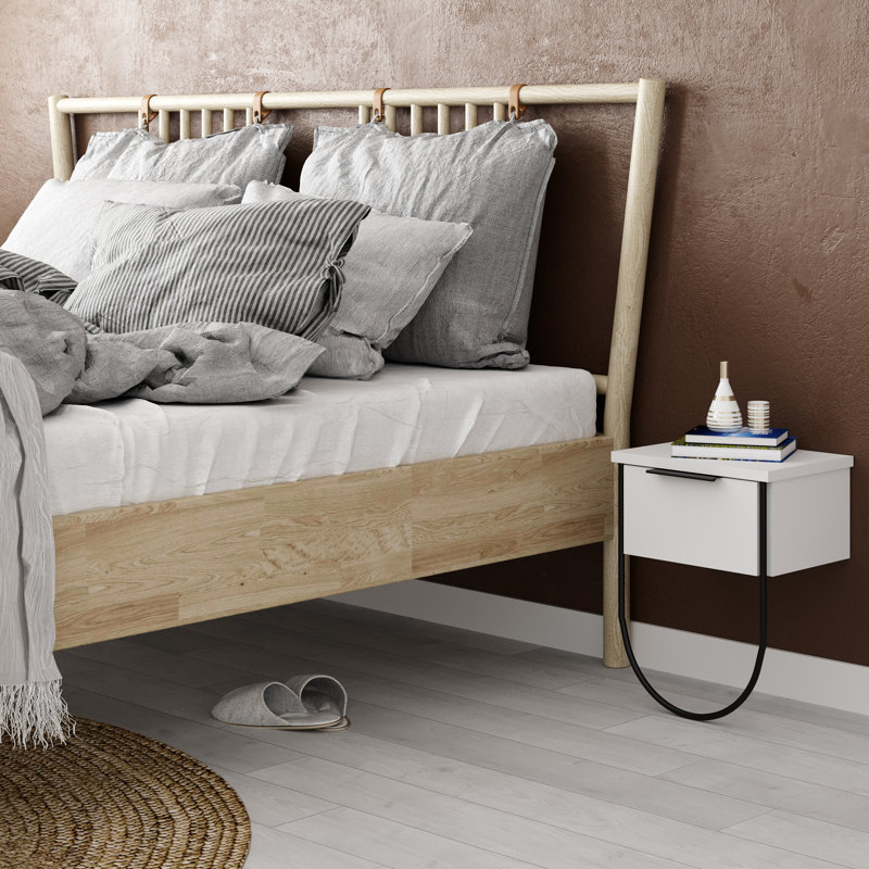 Fix Bedside Table, White