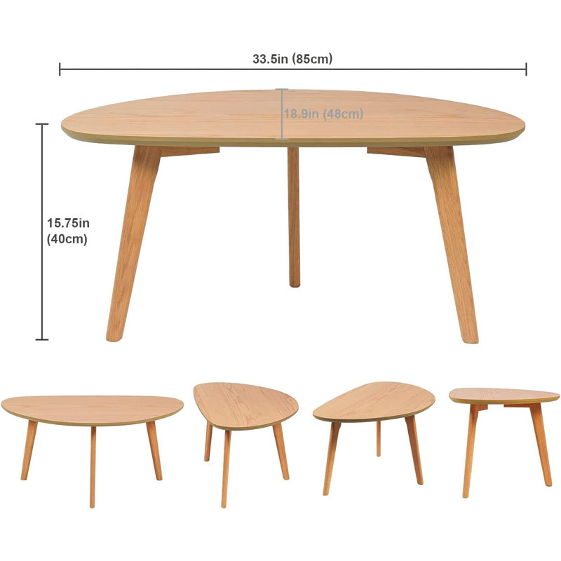 Table basse à 3 pieds Jonahs