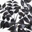 4 pi. Arbre de Sumac artificiel noir d'Halloween