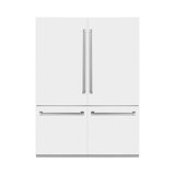 ZLINE 60" Autograph Edition 32.2 cu. ft. Built-in 4-Door French Door Refrigerator