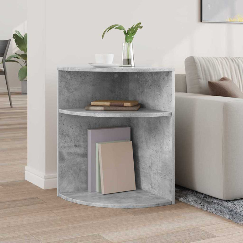 End Table, Concrete Grey