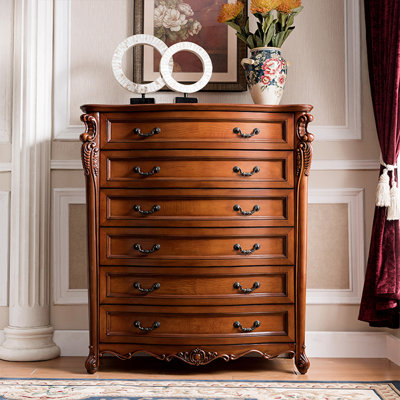 Armoire d'appoint en bois manufacturé brun massif