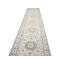 Tapis de couloir crème Indo-Nain