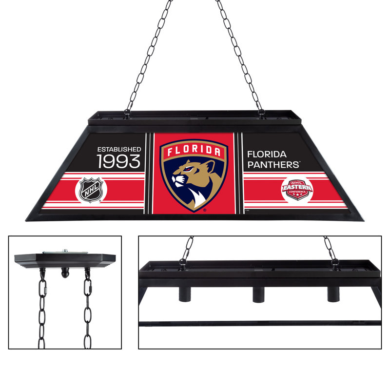Florida Panthers Patch  44-Inch Pool Table Light