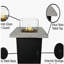 Foyer de table au propane en fibre de verre et en fibre de verre