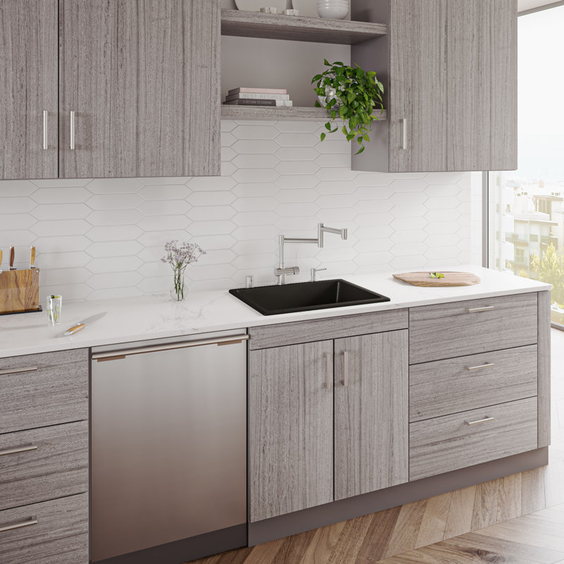 24.13'' L Single Bowl Fireclay Kitchen Sink