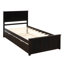 Lit plateforme simple avec lit gigogne Salacia-1493095401