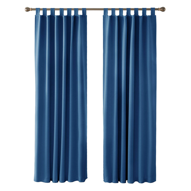 Purl Blackout Curtain Pair, 52cm Width x 242cm Drop