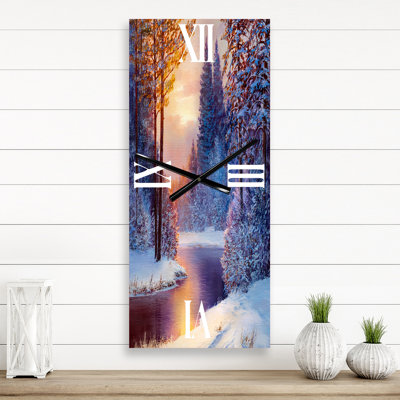 Metal Wall Clock