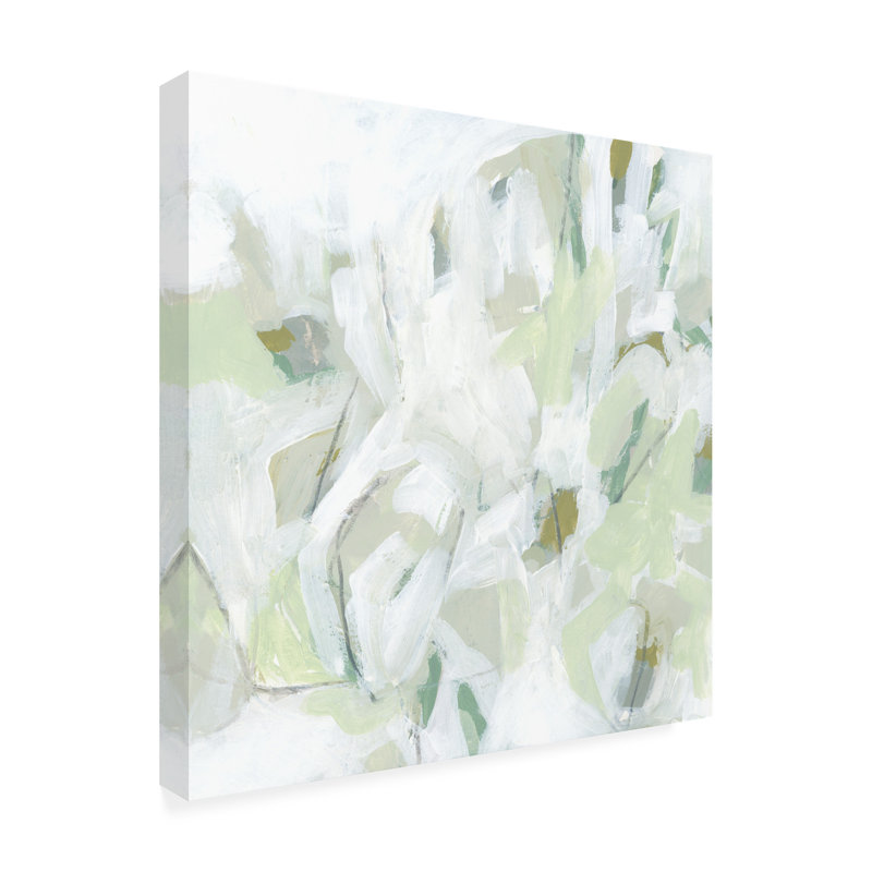 Menthe réfraction I sur toile, H 14 po x l 14 po x P 2 po