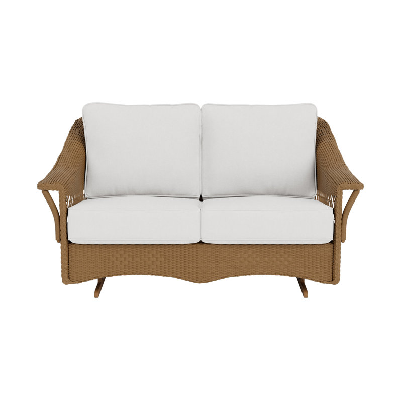 Nantucket Outdoor 2 - Seat Loveseat, Tamer Fog, Hickory