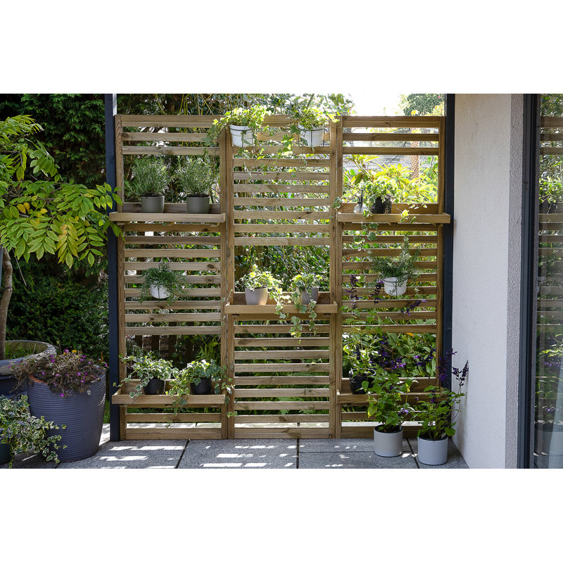 Wood Wall Planter