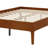 Modern Wood Platform Bed Frame with Wood Slats & Reliable Metal Support-372114068