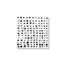 Commande sur toile tendue en noir et blanc-1738855780