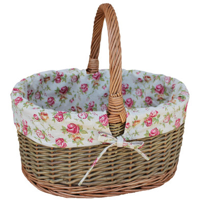 Lily Manor Wicker Decorative Basket