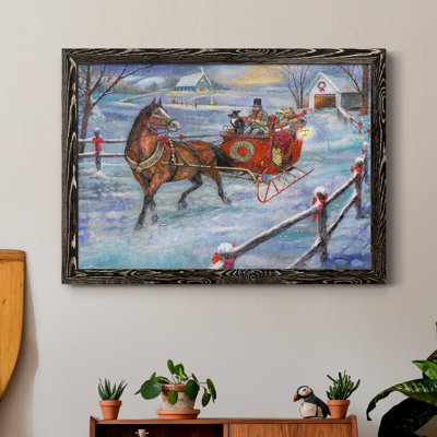 «Sleigh Bells», reproduction d'art sur toile