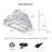 VIKIO 30" 900 CFM Convertible Insert Range Hood In Stainless Steel With Baffle Filter-110842842