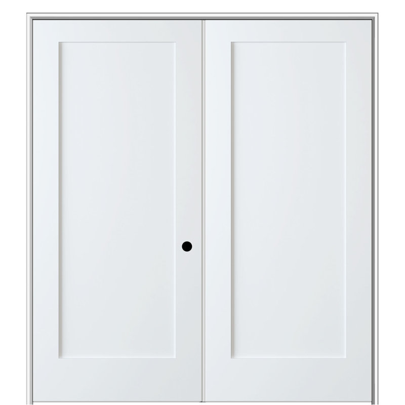 Porte intérieure pré-montée Shaker, 60 po x 80 po, À gauche