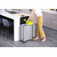 X Cube Kitchen Step-On Rubbish Bin-111070938-63975562-63975563