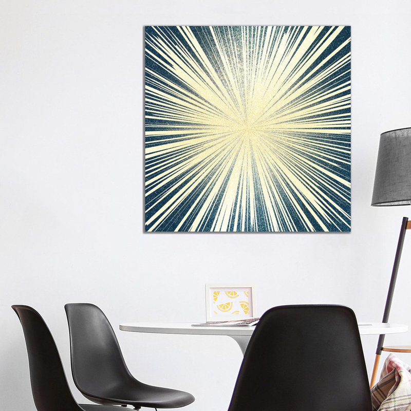 Burst II by Kimberly Allen - Print on Canvas, Wrapped Canvas, 93.98 cm H x 93.98 cm W x 3.175 cm D