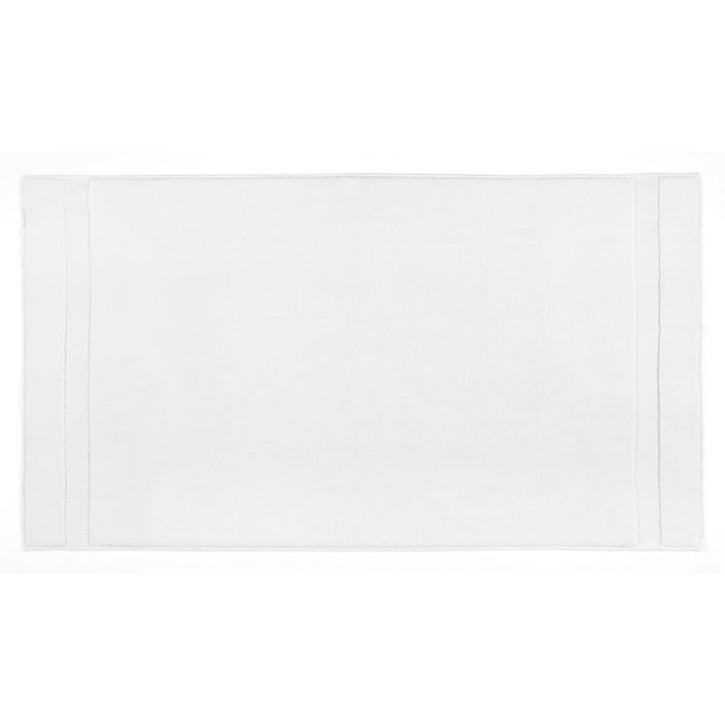 Luxurious Bath Towel, 1 Piece, White, 27.6 x 55.1 inches | 80% Cotton / 20% Bamboo, 550 g/m² | Soft, Absorbent, and Quick-Drying | Perfect for Spa, Home Bathroom, and Everyday Use | Machine Washable, Low Maintenance