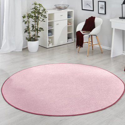 Fancy Light Pink Rug