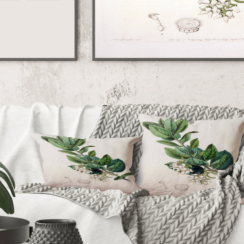 Vintage Botanicals XX - coussin traditionnel imprimé