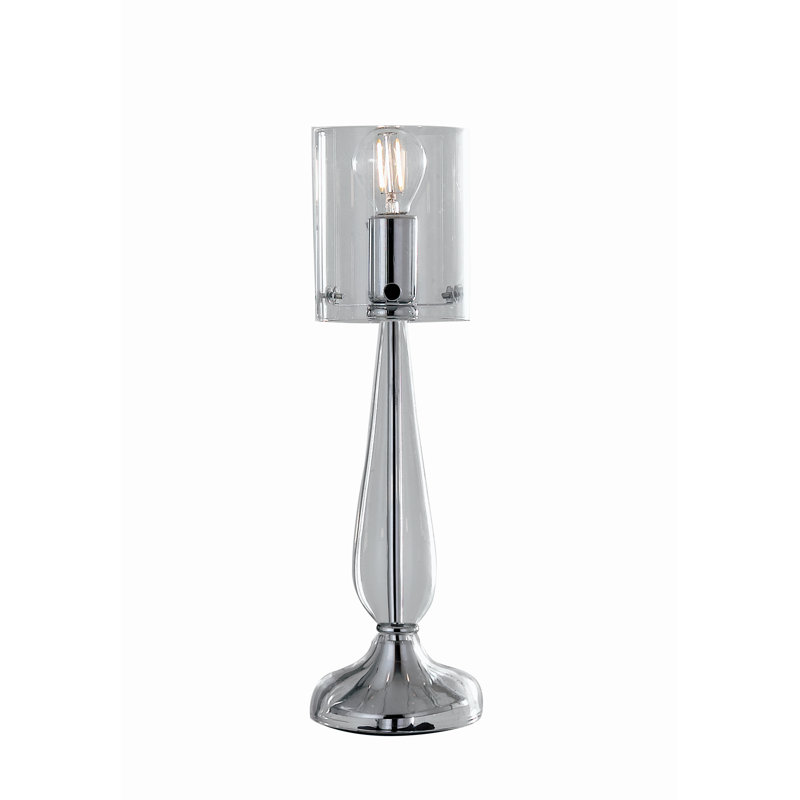 Linkwood Glass Torchiere Lamp