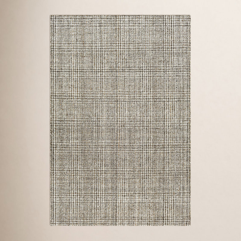Gadi Hand Loomed Recycled P.E.T. Geometric Indoor / Outdoor Area Rug, Rectangle 5' x 7'6"