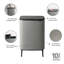 Brabantia Bo Hi 30 Litre + 30 Litre Touch Bin with Two Inner Buckets-40794851