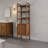 Ferrero 21 in. W x 17 in. D x 72 in. H Free Standing Linear Cabinet In Noir Juglans Finish