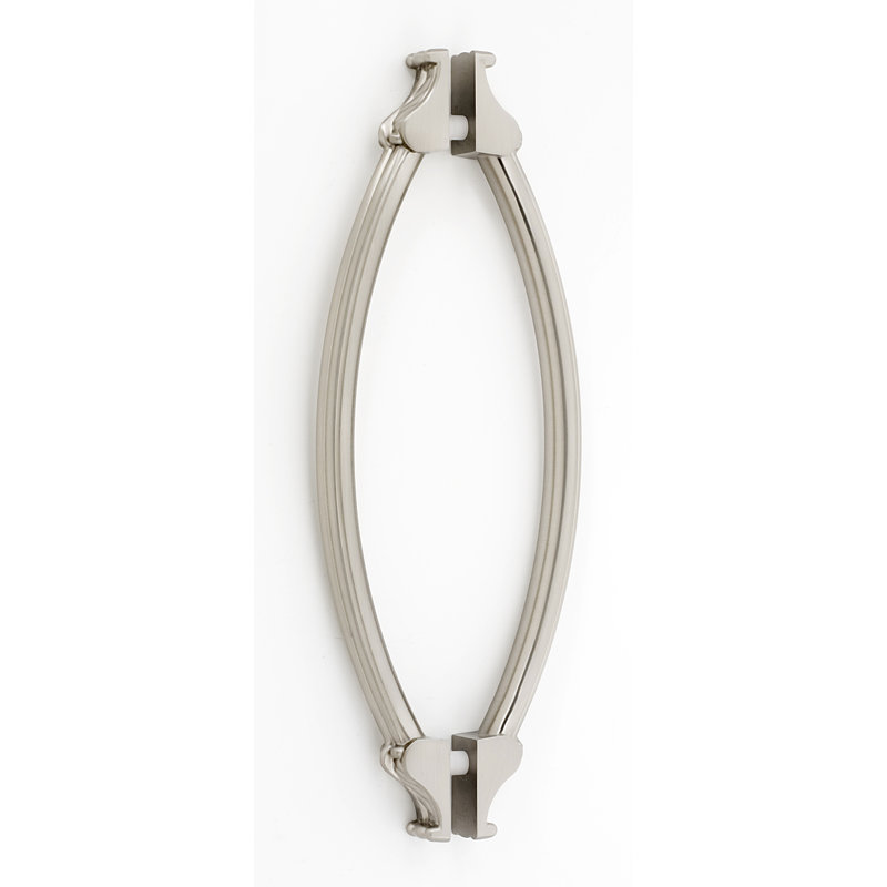 Fiore Arch Pull, Satin Nickel