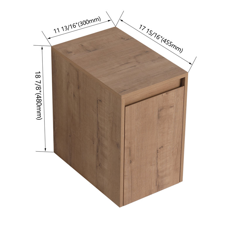  Bellmead 18.88"H Wall-Mounted Bathroom Cabinet