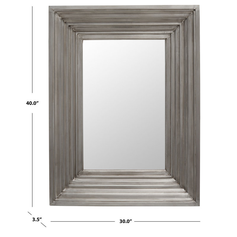 Miroir d'appoint Facundo, Argent