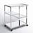 Valenza Metal Bar Cart