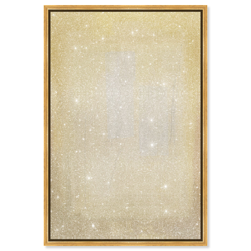 Golden Haze Print by Oliver Gal, 31" H x 21" W, Gold Floater Frame