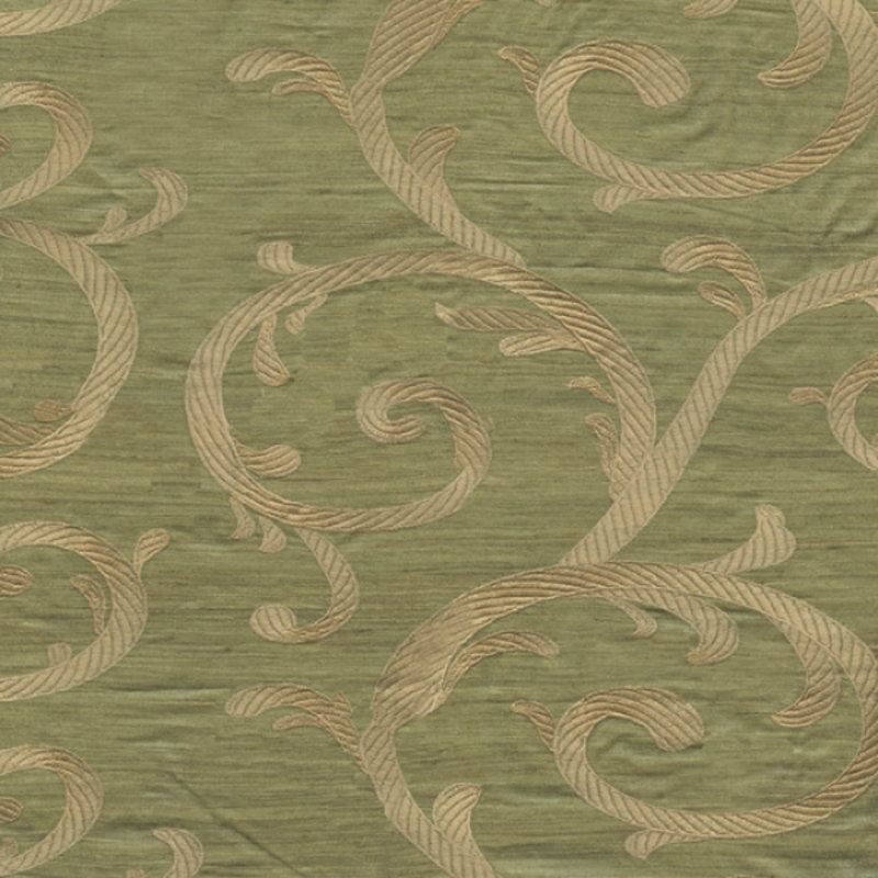 Wesco Gentry Depend on Me Fabric, Thyme
