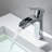 Tatcha Single Hole Single-Handle Waterfall Bathroom Faucet-110897386