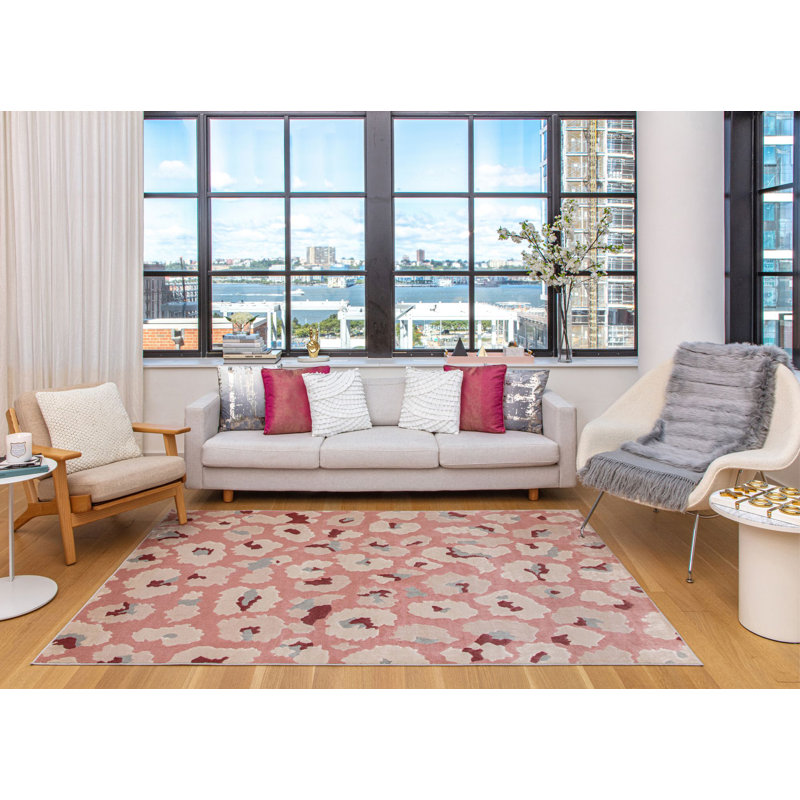 Vera Abstract Fierce Area Rug, Rectangle 2' x 4'