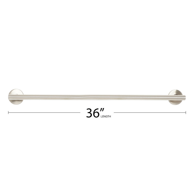 Barre d'appui murale Coronado, Satin, 36" l