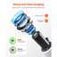 Microscope composé de jumelles, grossissement 40-2000X, microscope composé professionnel pour adulte avec adaptateur de téléphone, lumière DEL, corps en alliage d'aluminium, pour laboratoire, école, maison, éducation