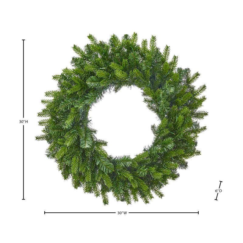 Couronne d'épinette 30 po Windsor