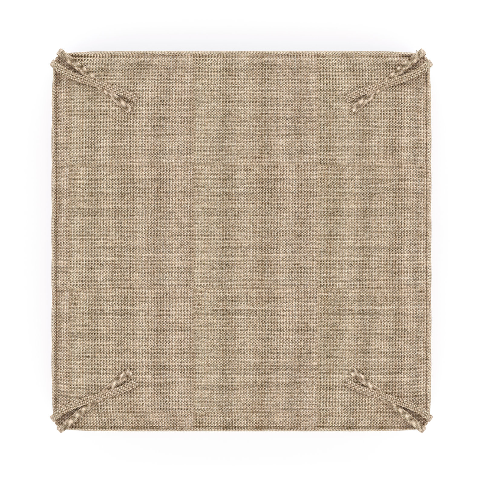 25" Sunbrella® Seat Cushion, Cast Ash Sunbrella® Plainweave
