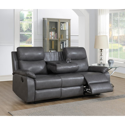 Cronin Upholstered Home Theater Seating with Cup Holder
