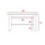 Cabrillo 4-Shelf 2-Piece Living Room Set, Coffee Table And Bar Cabinet And