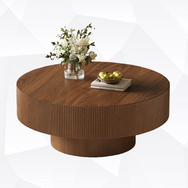 Table basse ronde simple