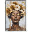 Elegance Gold Floral Garland Brown-107907785-107907788