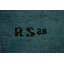 Tapis de vestibule oriental bleu sarcelle Gabbeh 3 x 4